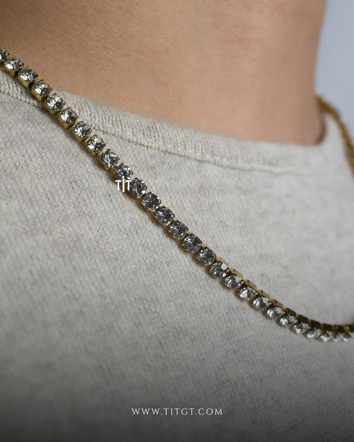 Tennis Chain Gold 5MM