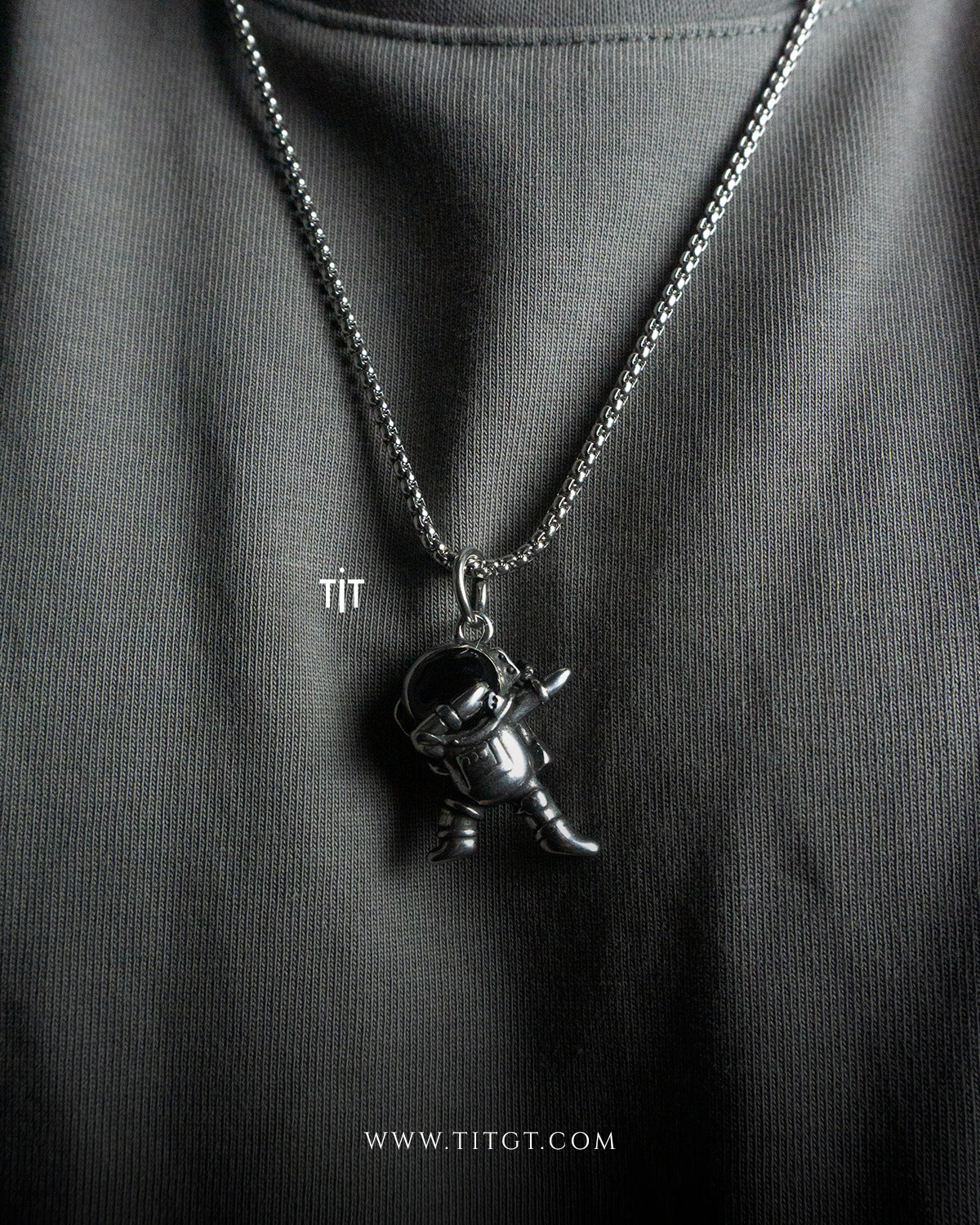 Collar Astronauta Silver
