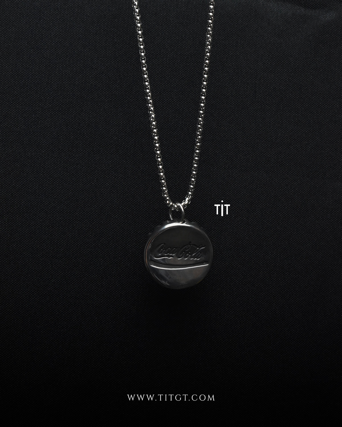 Collar Coca-Cola Silver