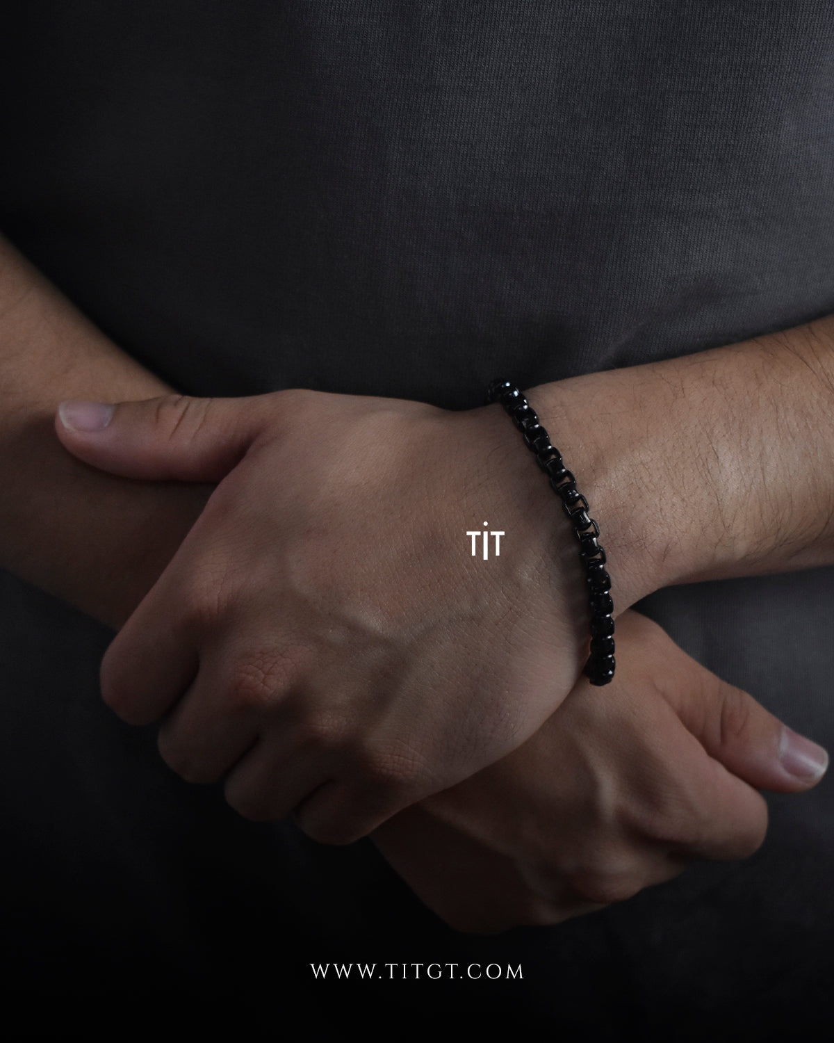 Pulsera Simple Black