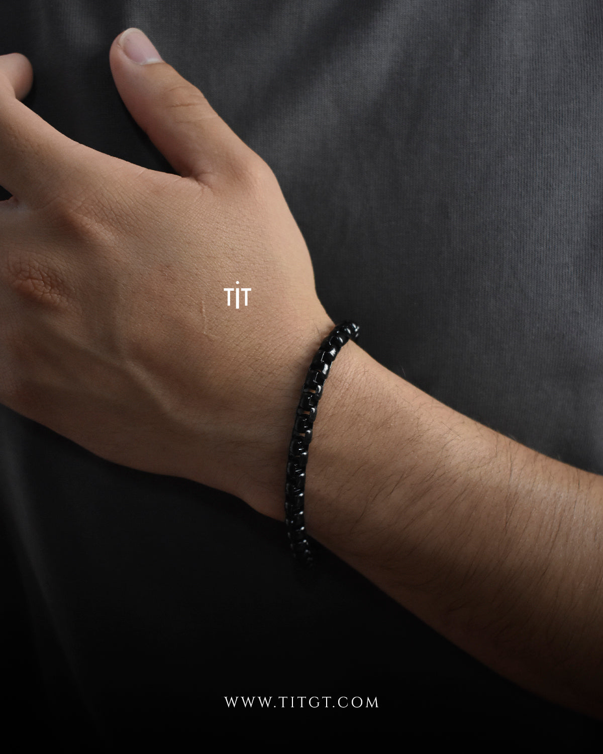 Pulsera Simple Black