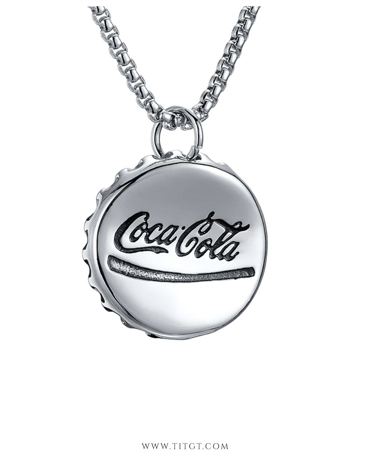 Collar Coca-Cola Silver