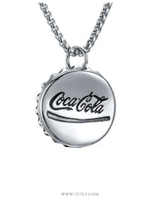 Cargar imagen en el visor de la galería, Collar Coca-Cola Silver
