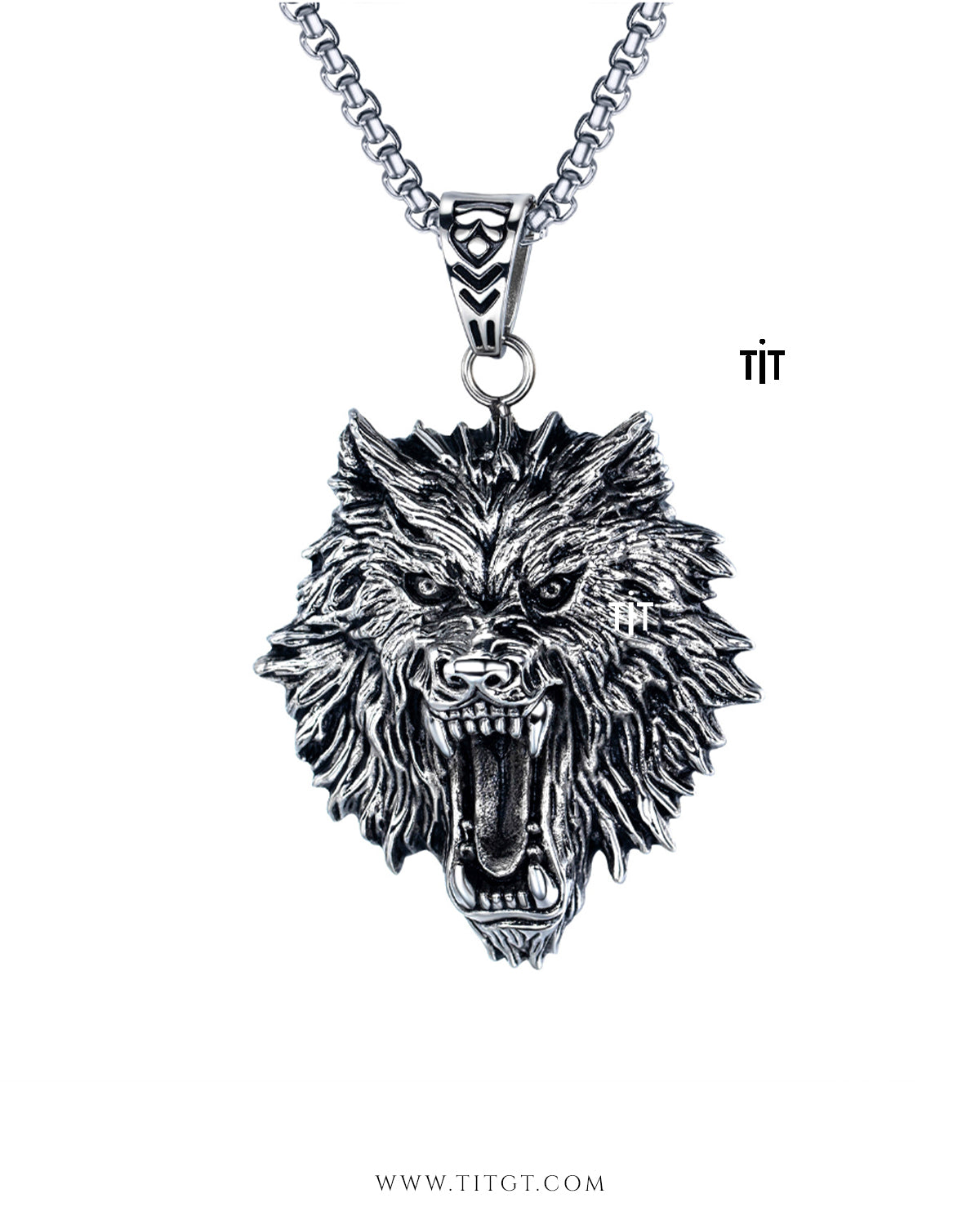🎁 Collar de Lobo Silver (100% off)