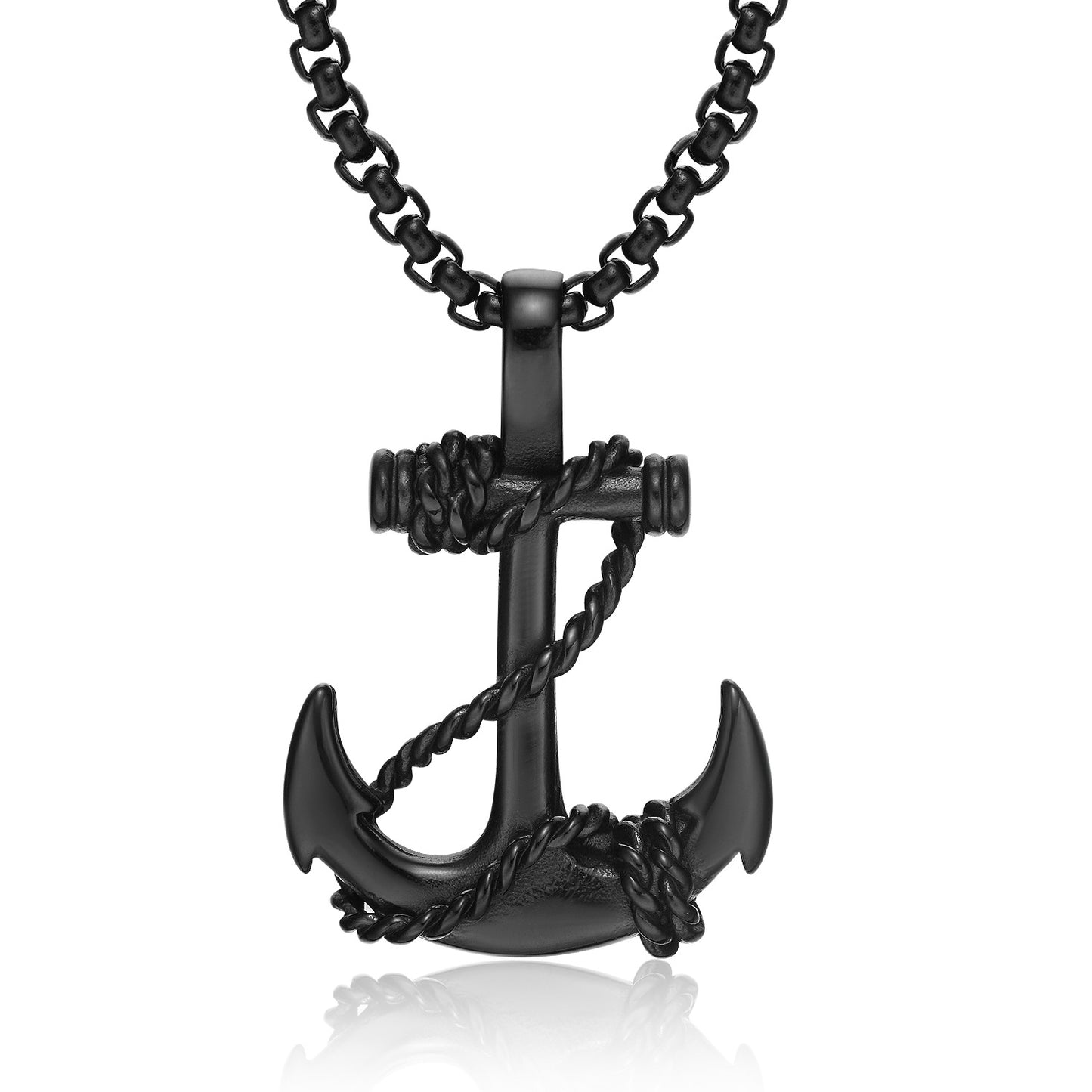 Collar Ancla de Mar Black