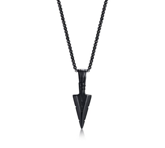 Collar Punta de Flecha Negro